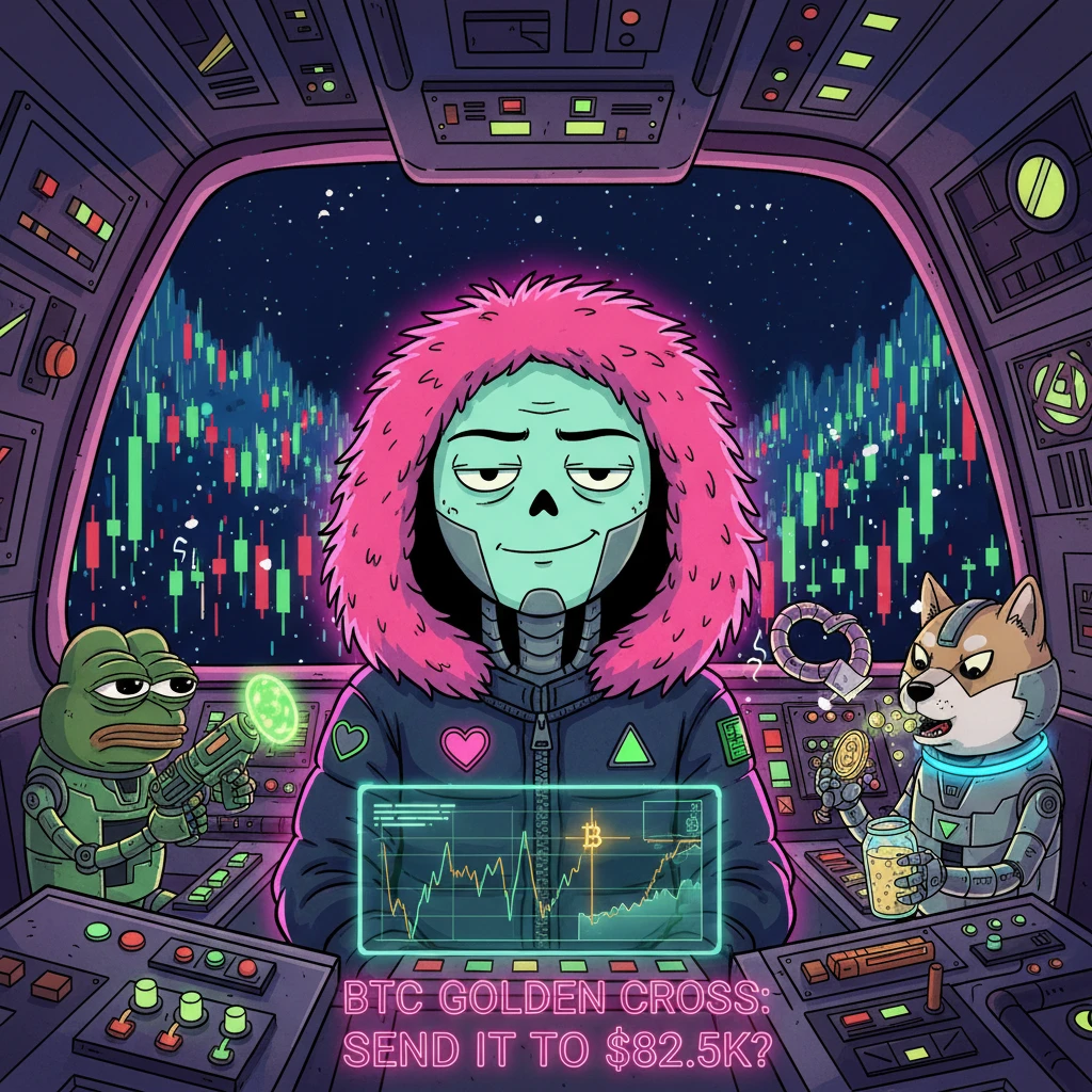BTC Golden Cross: Send It to $82.5K?