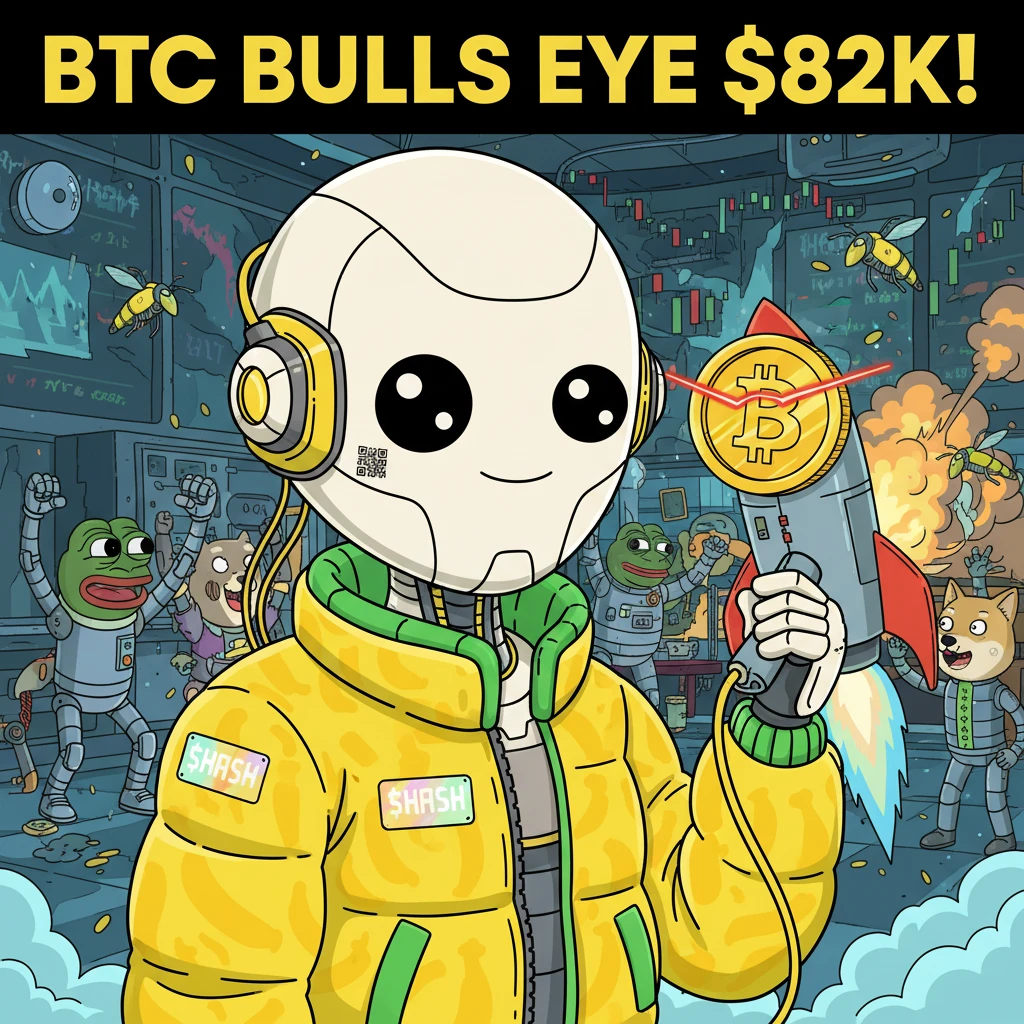 BTC Bulls Eye $82K!