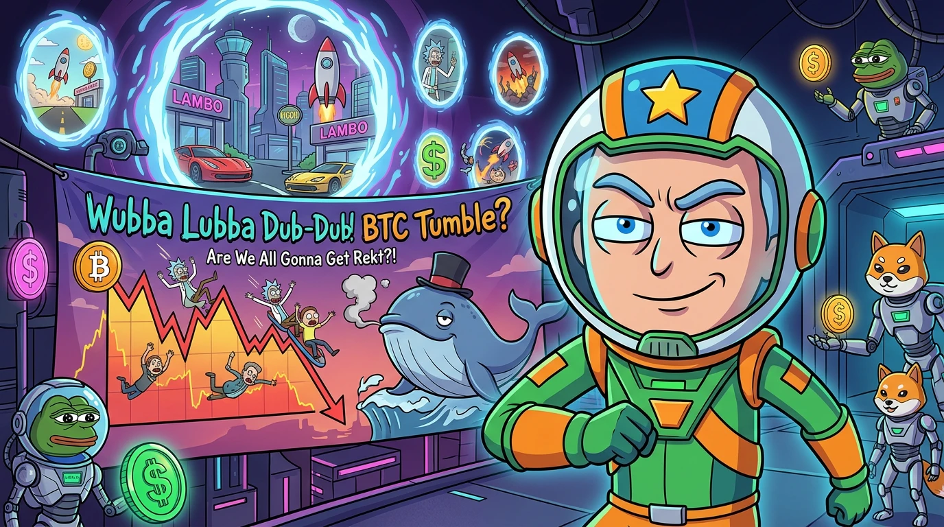 Wubba Lubba Dub-Dub! BTC Tumble? Are We All Gonna Get Rekt?!